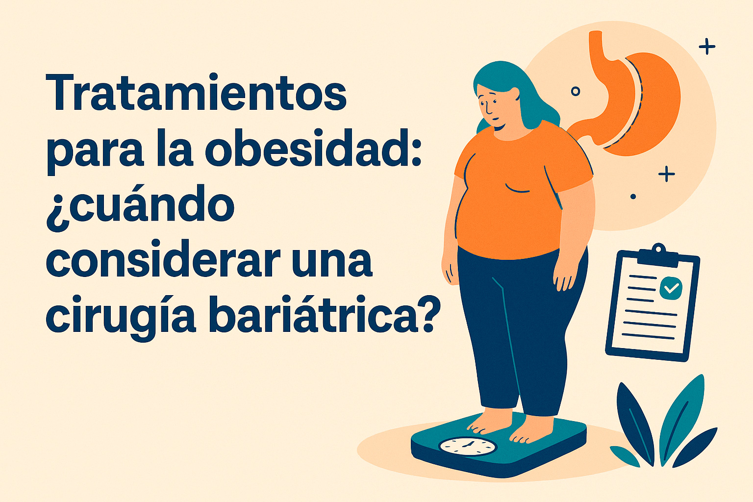 Lee más sobre el artículo Tratamientos para la obesidad: ¿cuándo considerar una cirugía bariátrica?